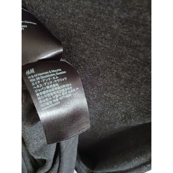 French Connection Dress Women's Small Heather Grey Bodycon Maxi Dress Side Slit‎ - Picture 5 of 13